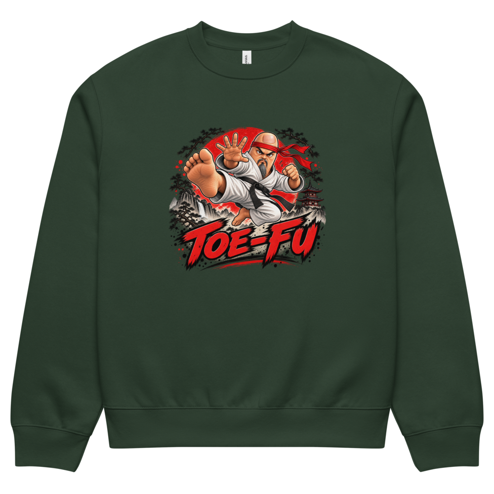 Toe-Fu — Forest Sweatshirt, front view