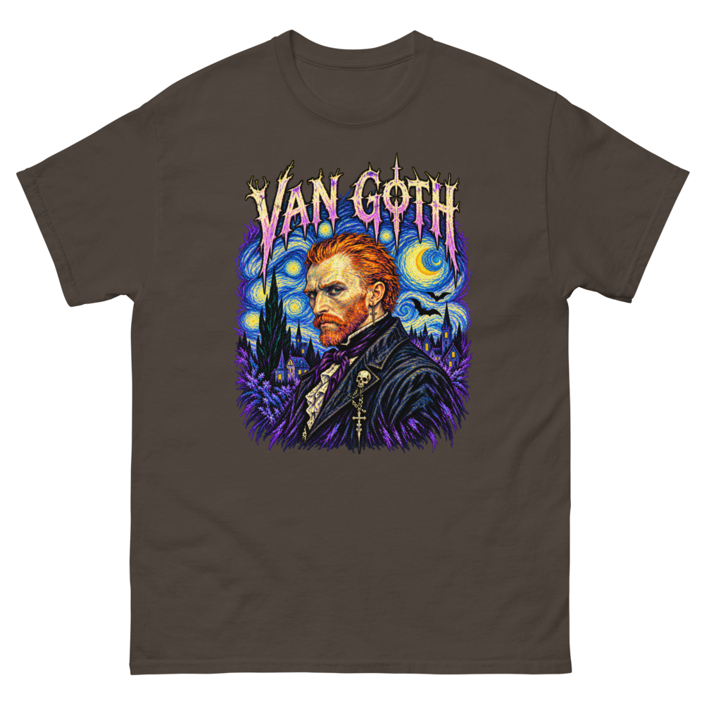 Van Goth — Dark Chocolate T-Shirt, front view