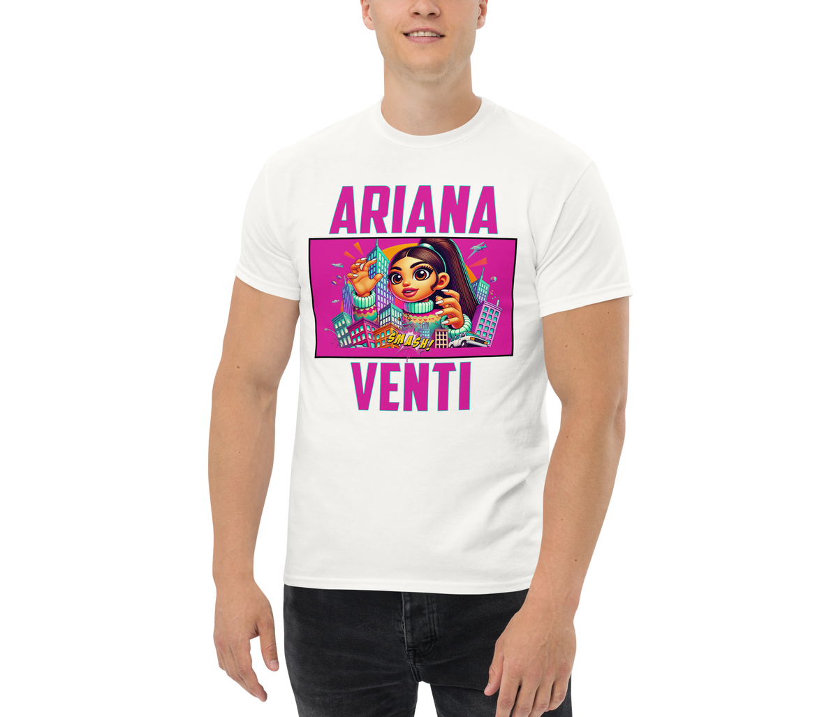 Venti! · shirt — White — Men's front view