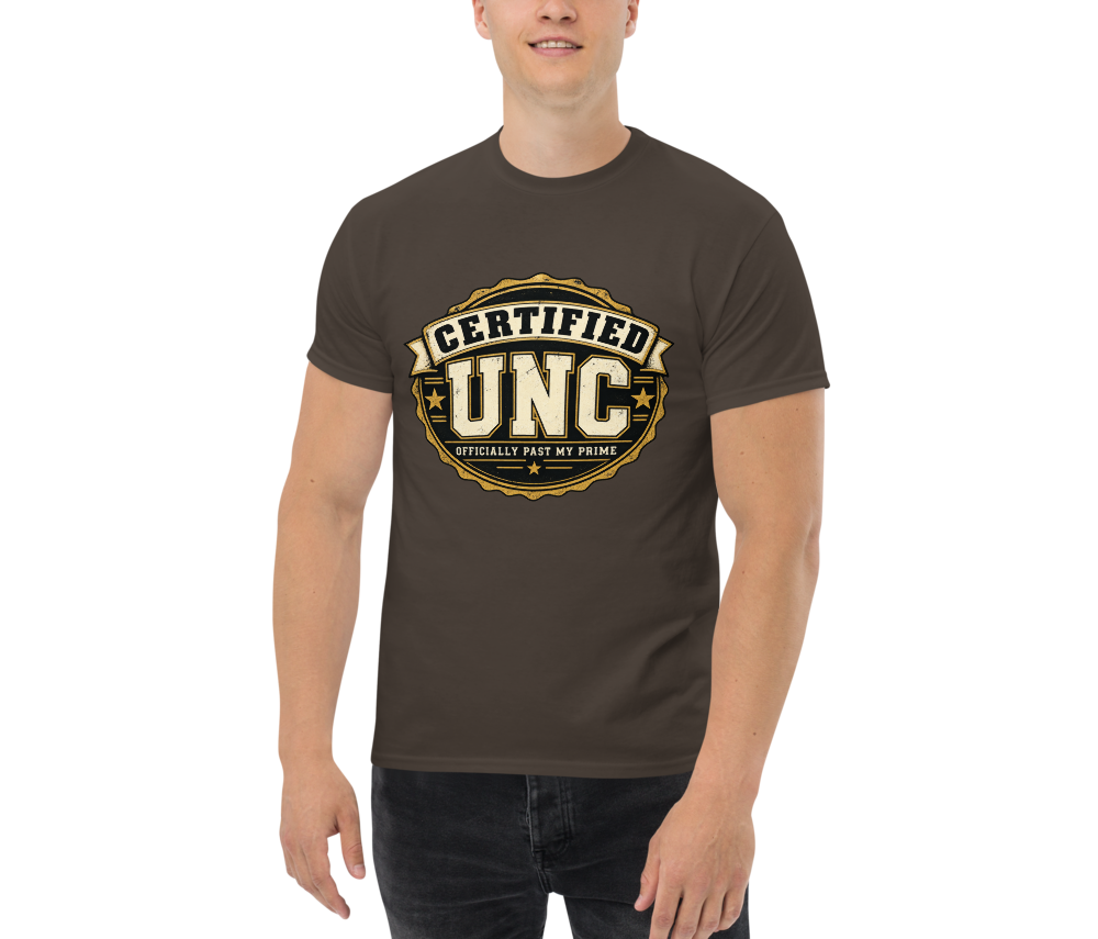 Certified UNC — Dark Chocolate — Men's front view