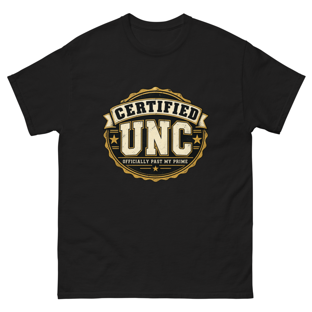 Certified UNC — Black — Flat front