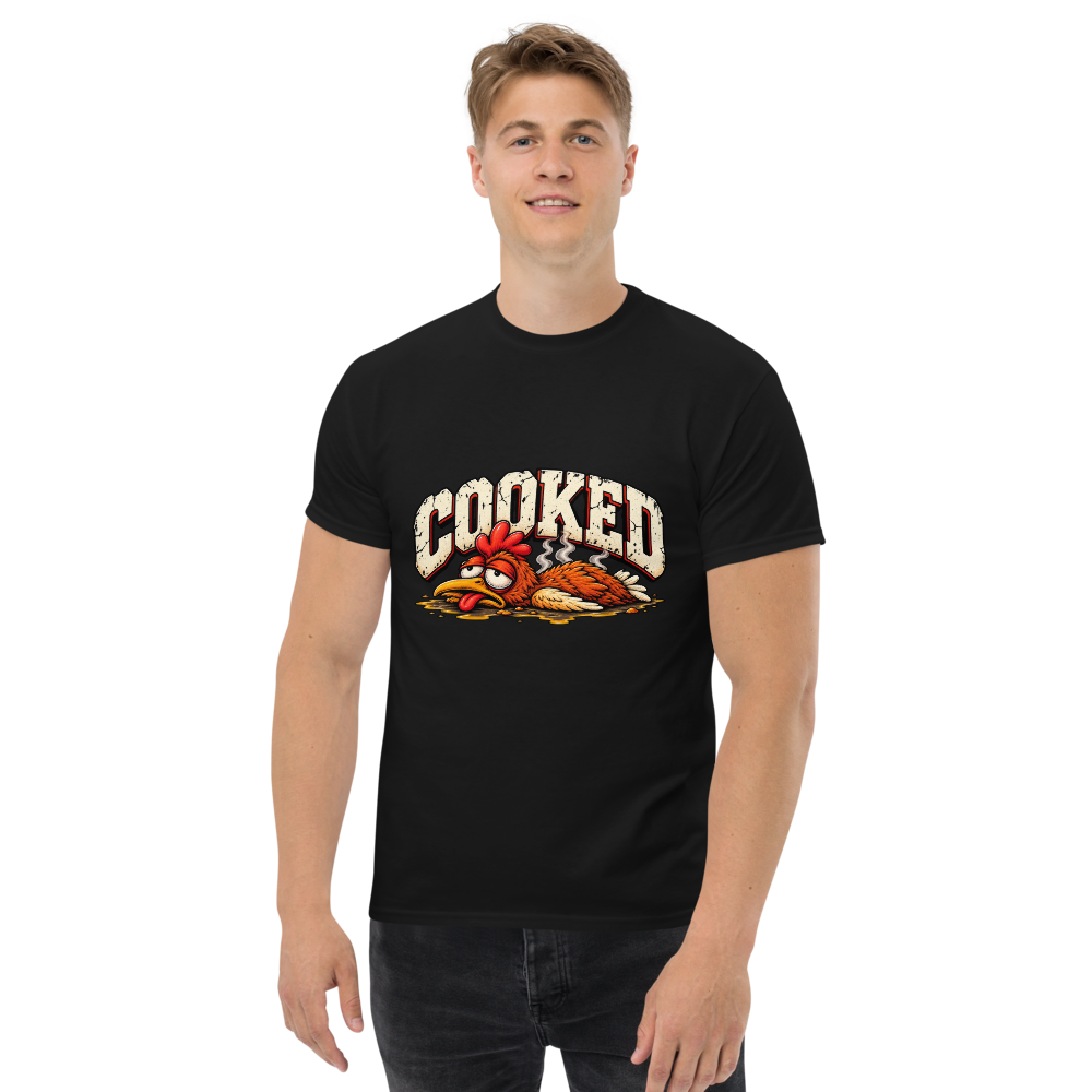 COOKED — Black — Men's front view