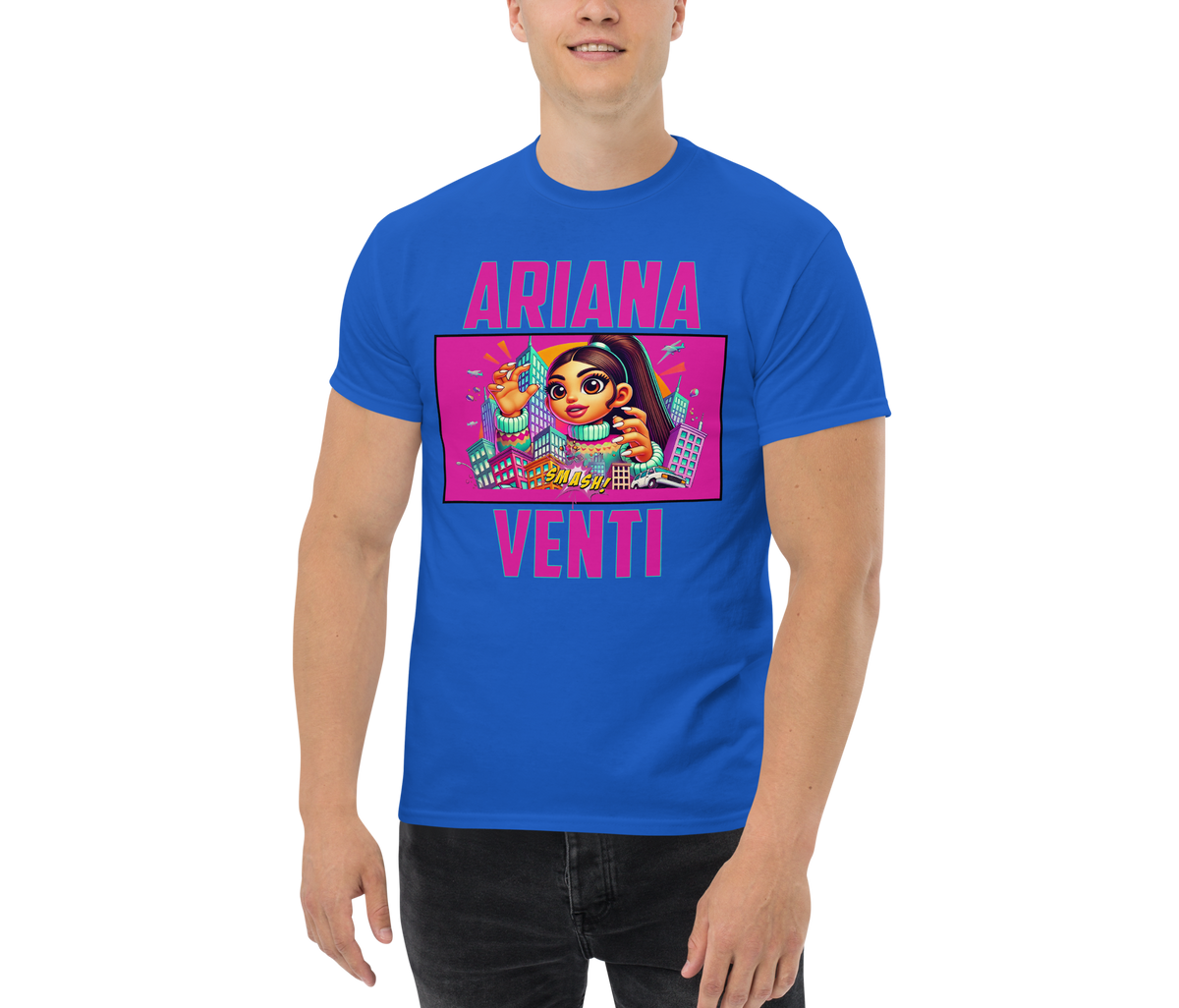 Venti! · shirt — Royal — Men's front view