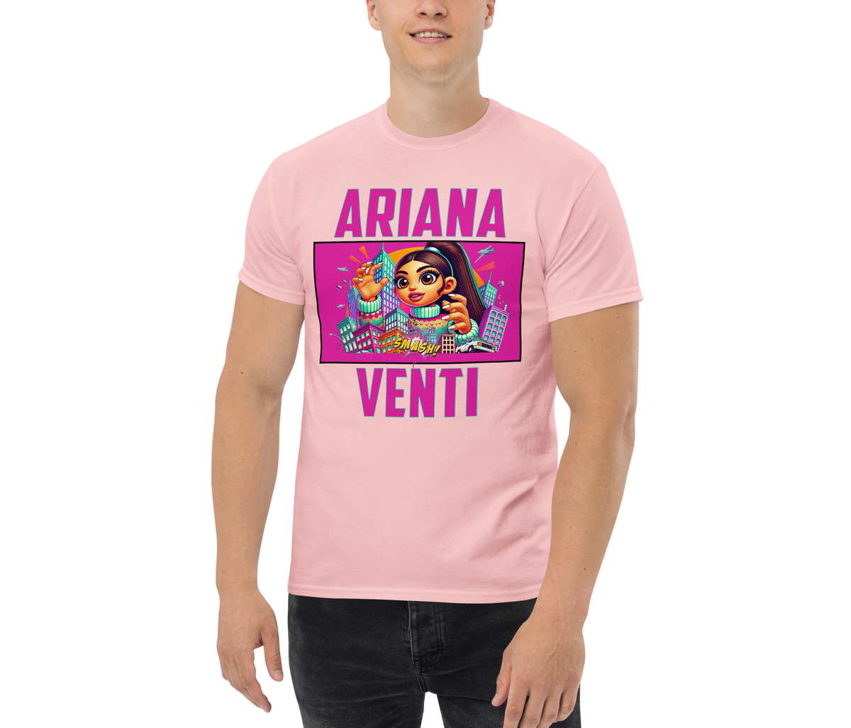 Venti! · shirt — Light Pink — Men's front view
