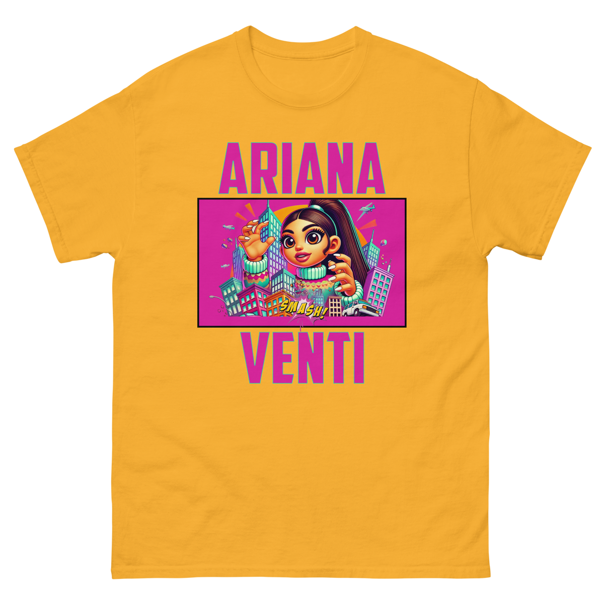 Venti! · shirt — Gold — Flat front