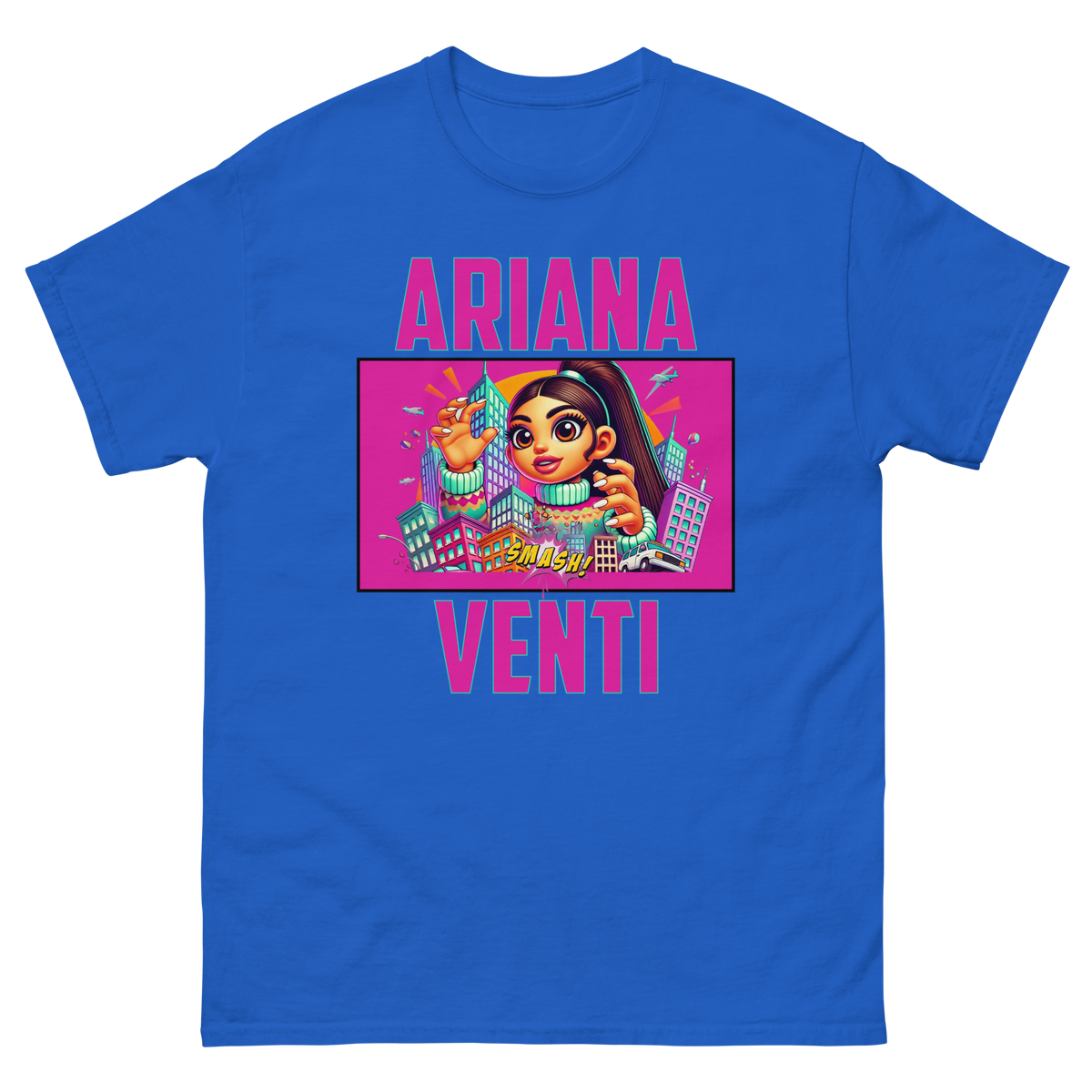 Venti! · shirt — Royal — Flat front