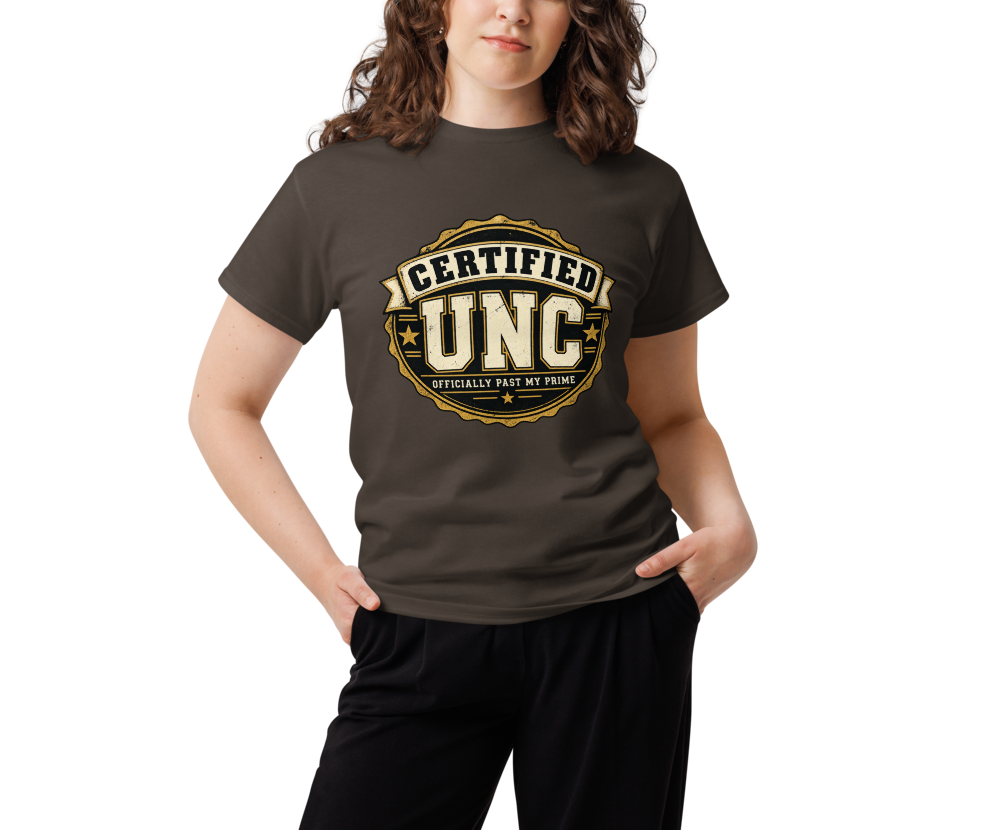 Certified UNC — Dark Chocolate — Women's front view