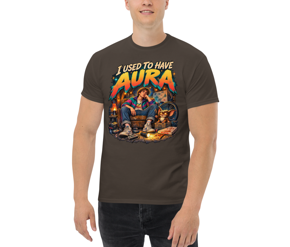 I Used to Have Aura — Dark Chocolate — Men's front view