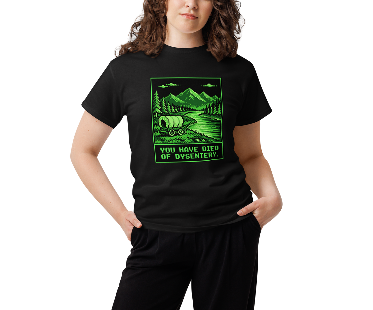 You Have Died of Dysentery — Black — Women's front view