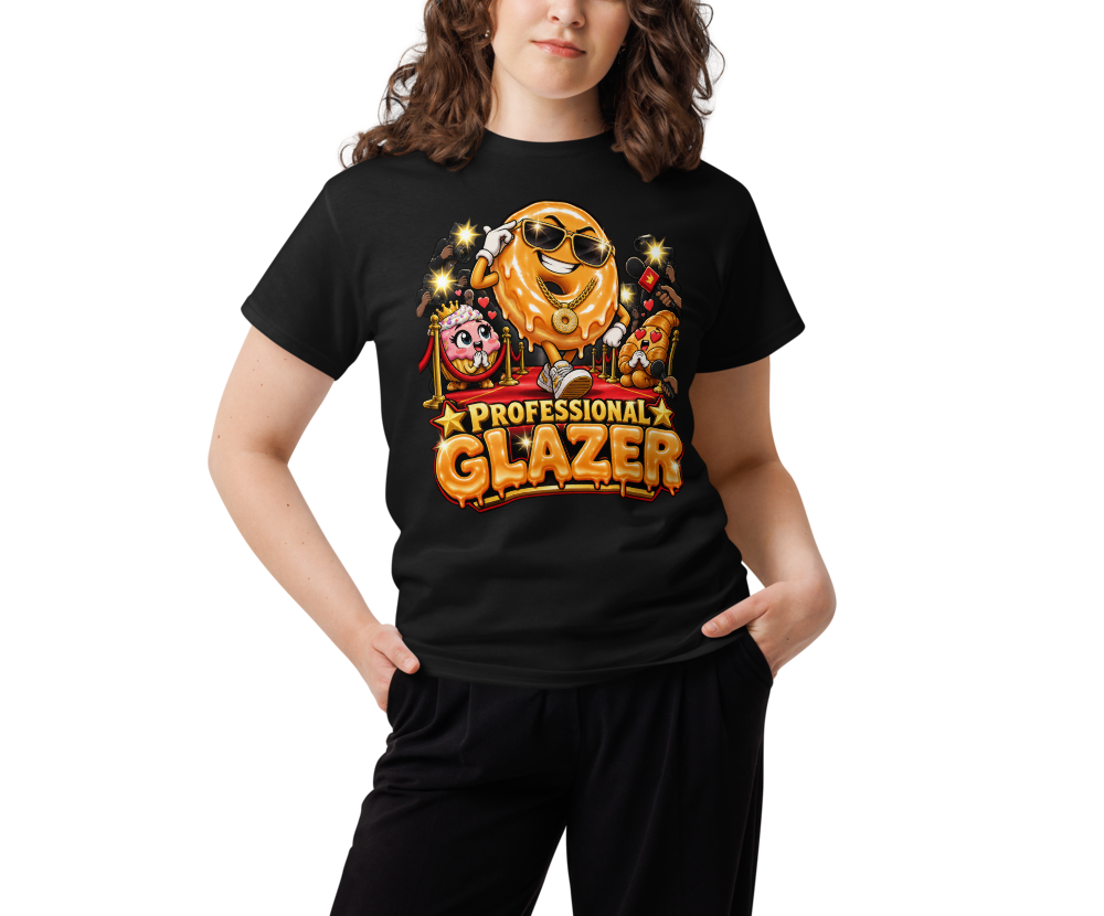 Professional Glazer — Black — Women's front view