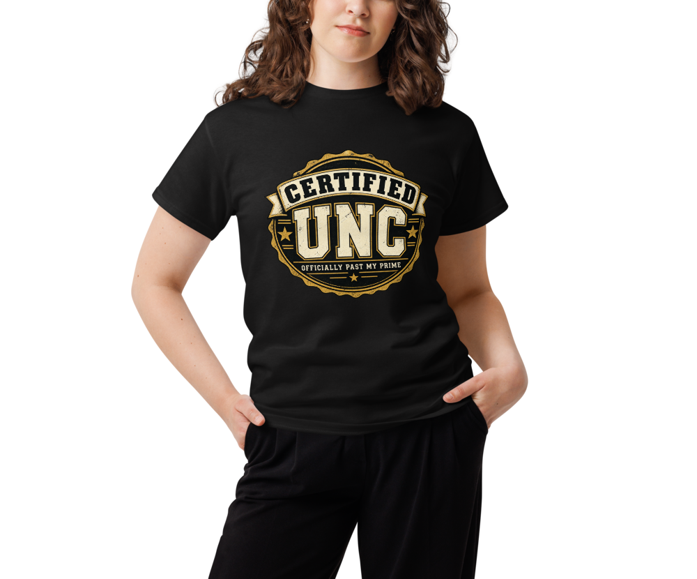 Certified UNC — Black — Women's front view