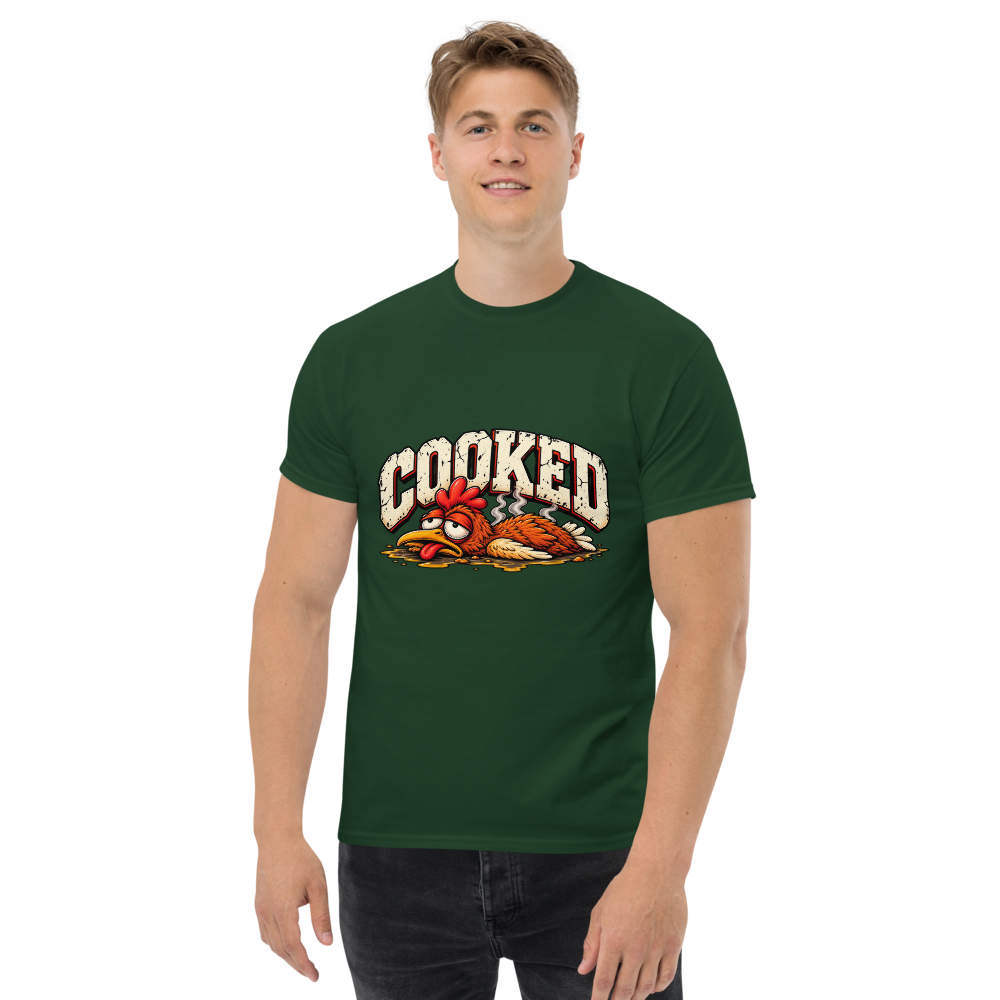COOKED — Forest Green — Men's front view