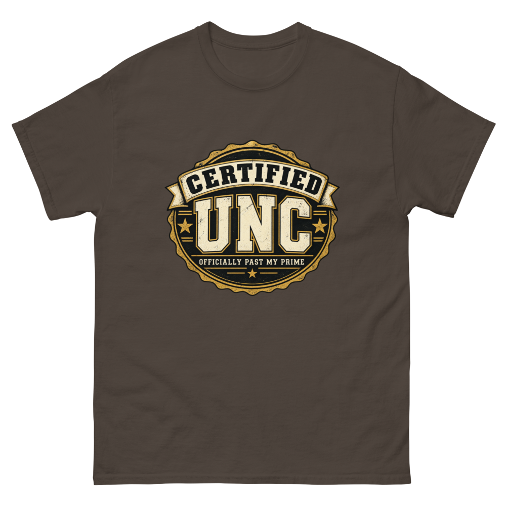 Certified UNC — Dark Chocolate — Flat front