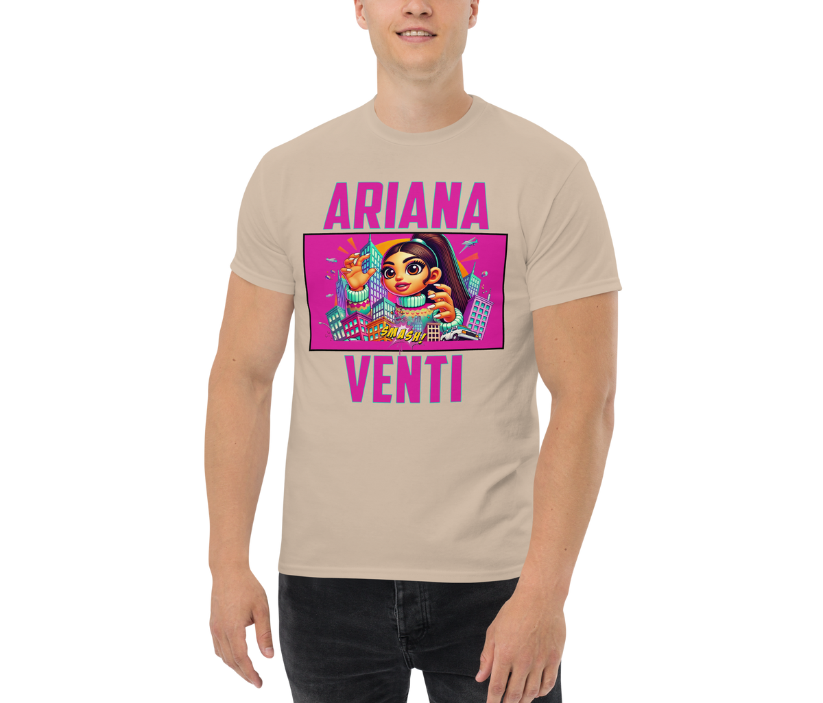 Venti! · shirt — Sand — Men's front view