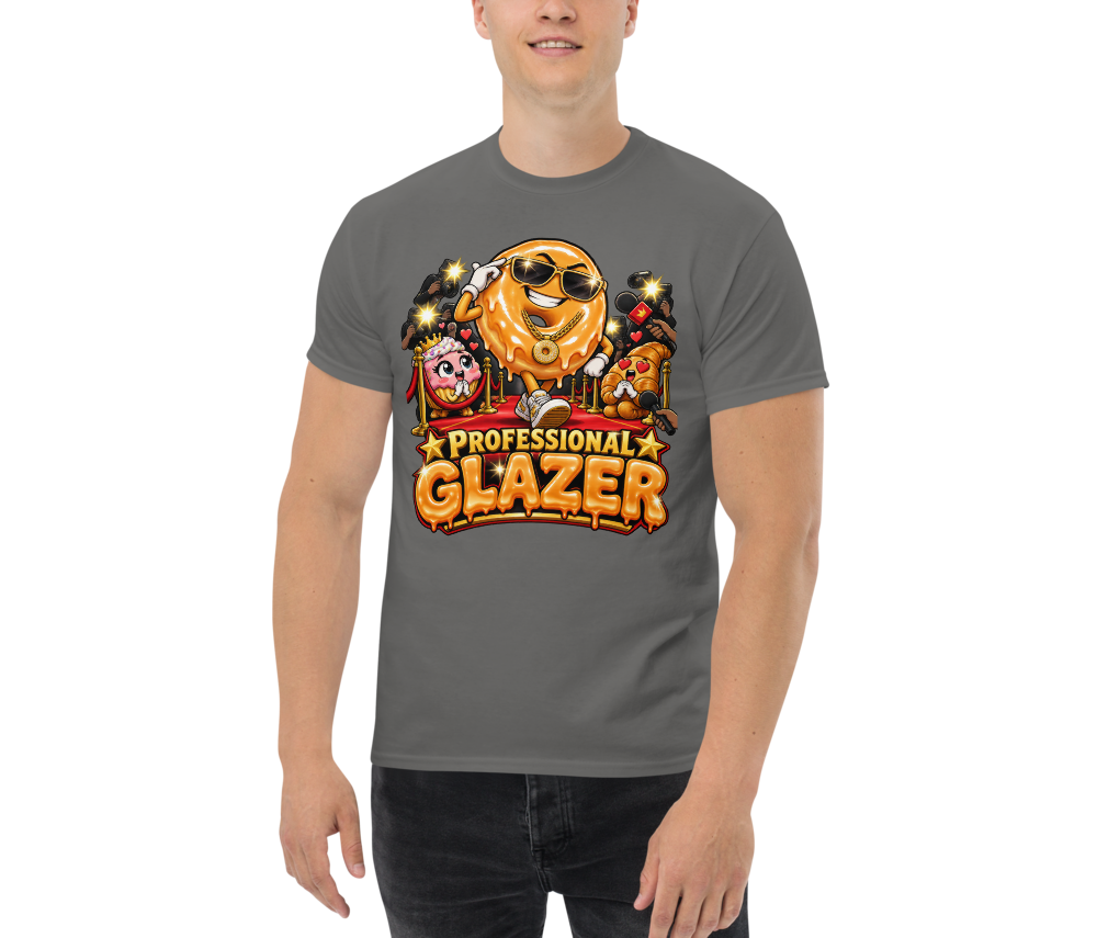 Professional Glazer — Charcoal — Men's front view
