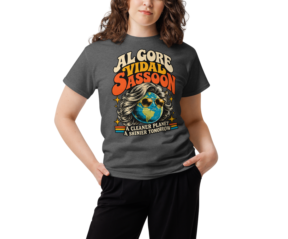 Al Gore Vidal Sassoon — Dark Heather — Women's front view