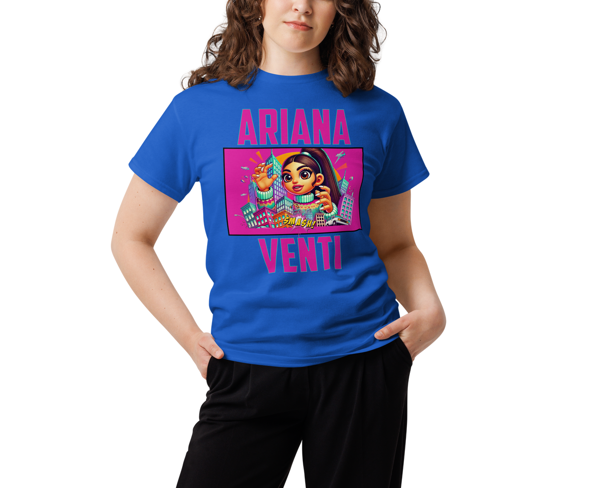 Venti! · shirt — Royal — Women's front view