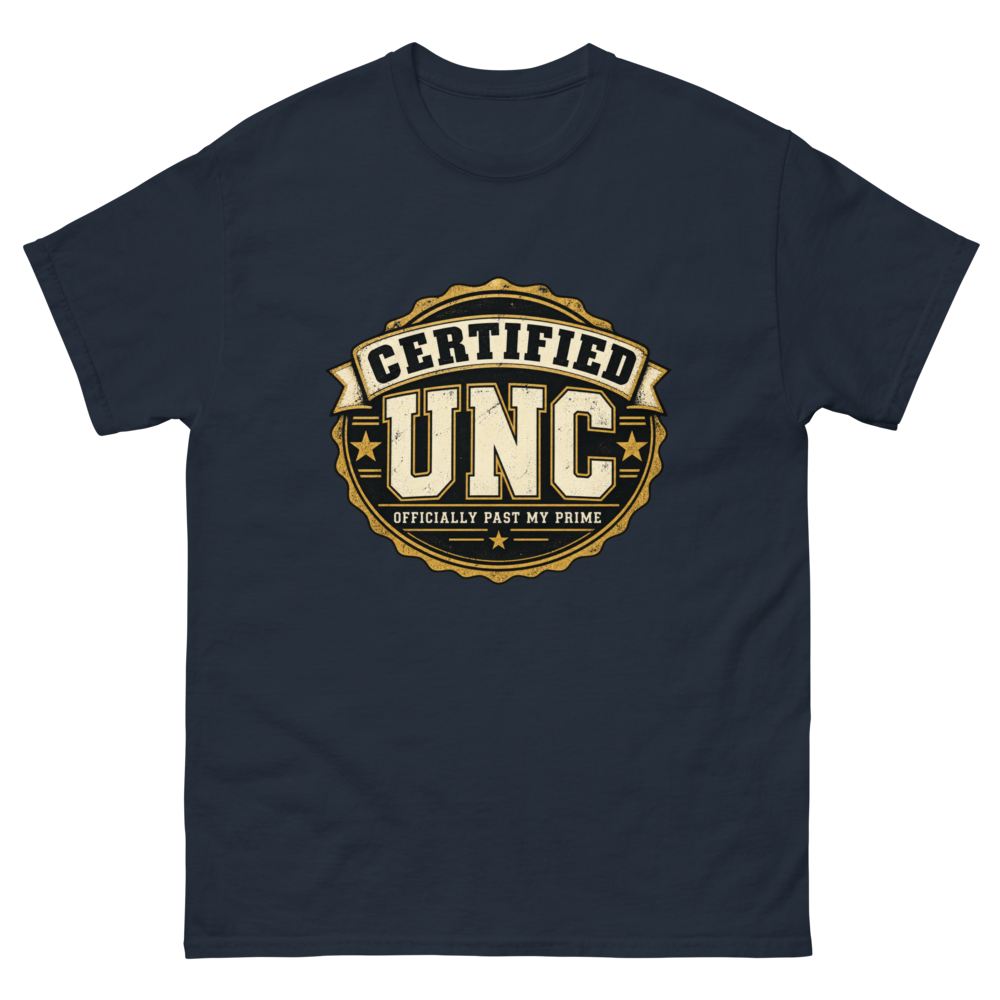 Certified UNC — Navy — Flat front