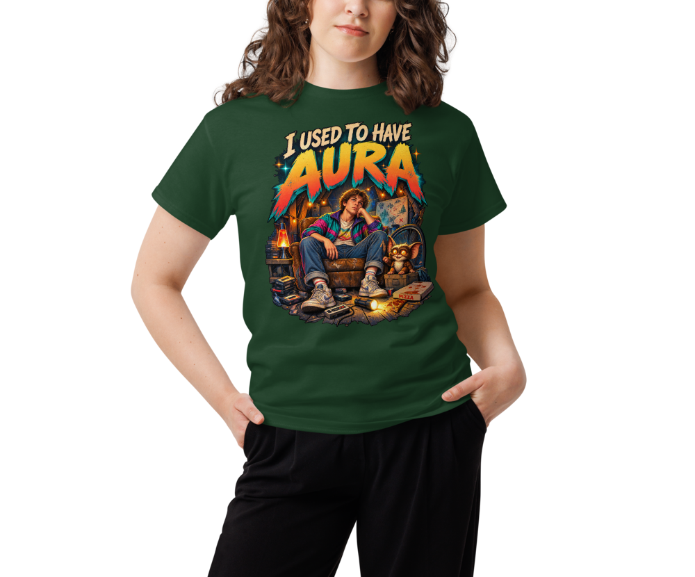 I Used to Have Aura — Forest Green — Women's front view