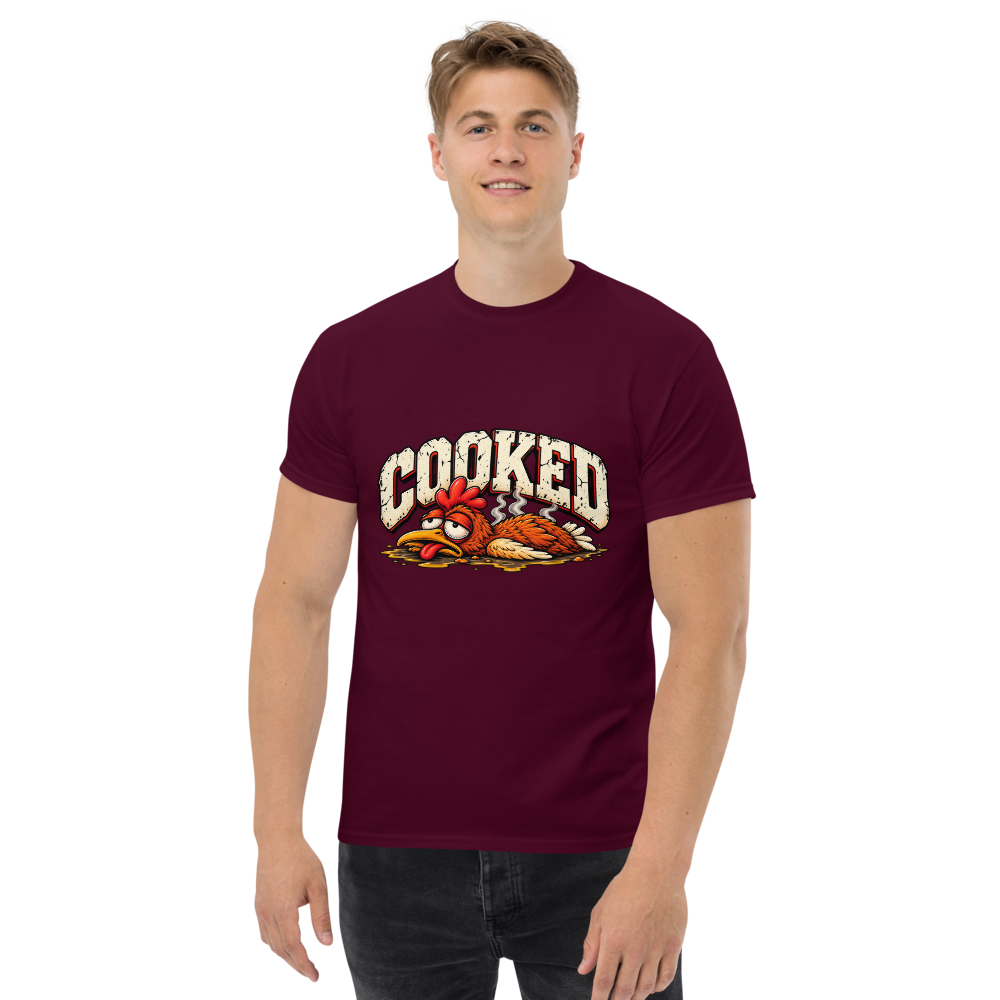 COOKED — Maroon — Men's front view
