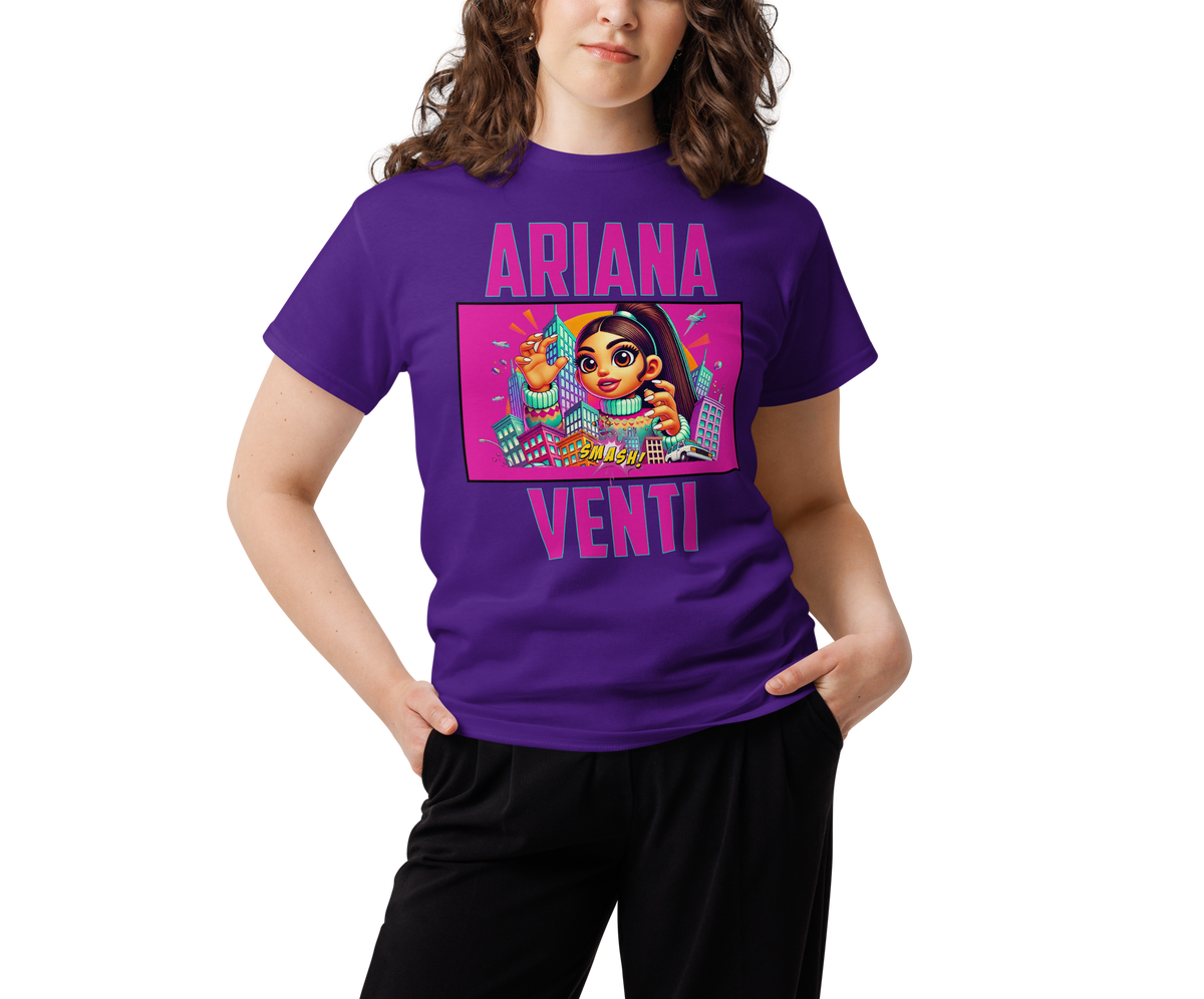 Venti! · shirt — Purple — Women's front view