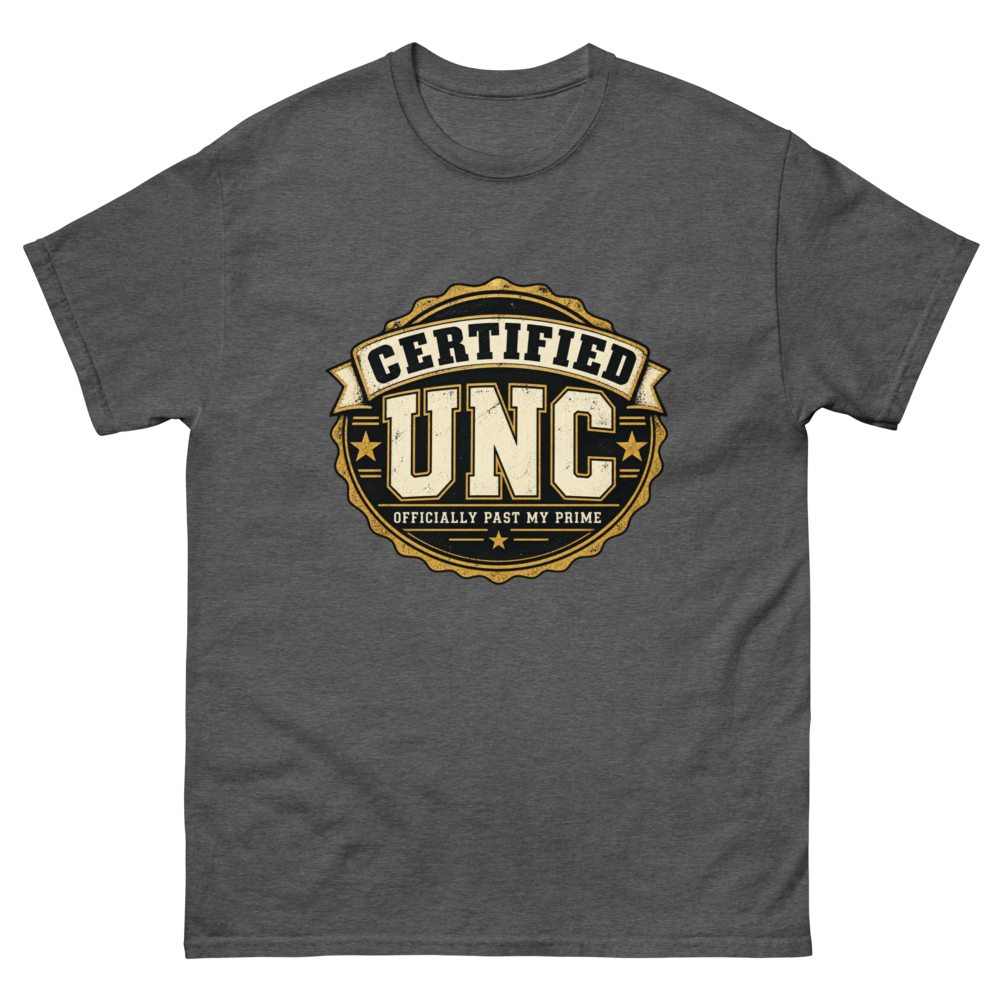 Certified UNC — Dark Heather — Flat front