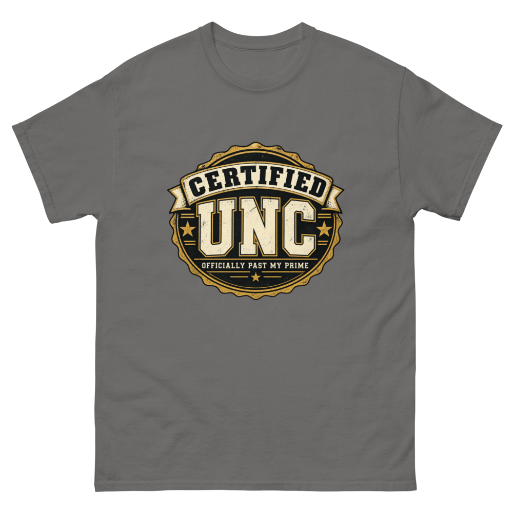 Certified UNC — Charcoal — Flat front