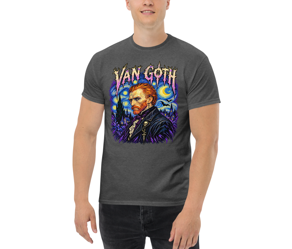 Van Goth — Dark Heather — Men's front view