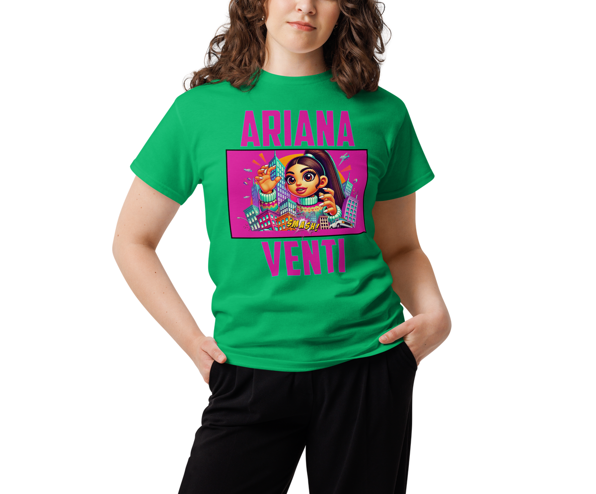 Venti! · shirt — Irish Green — Women's front view