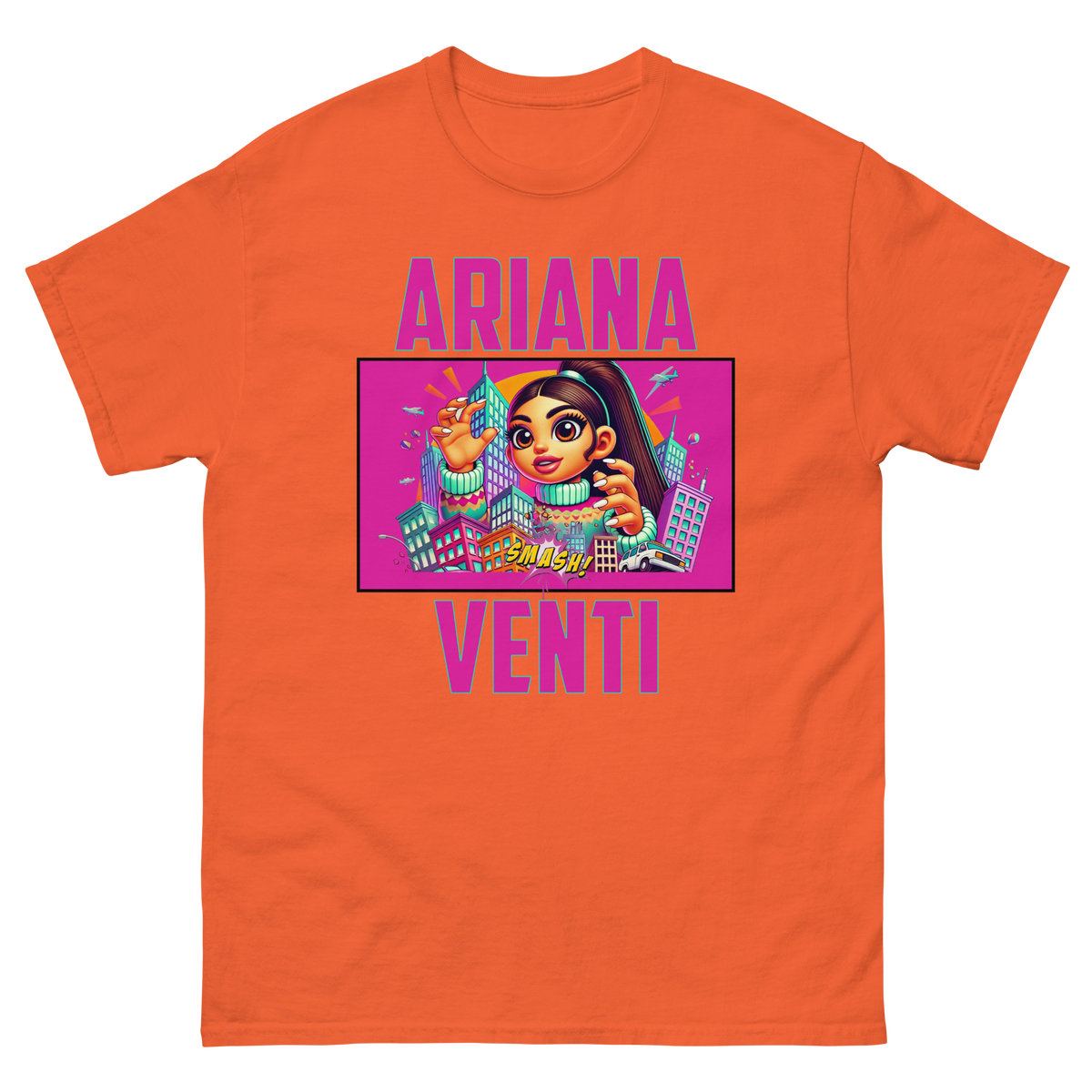 Venti! · shirt — Orange — Flat front