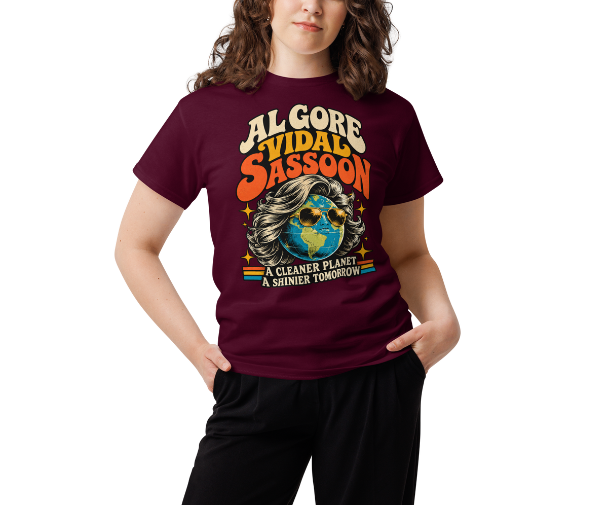 Al Gore Vidal Sassoon — Maroon — Women's front view