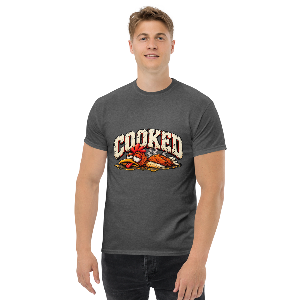 COOKED — Dark Heather — Men's front view