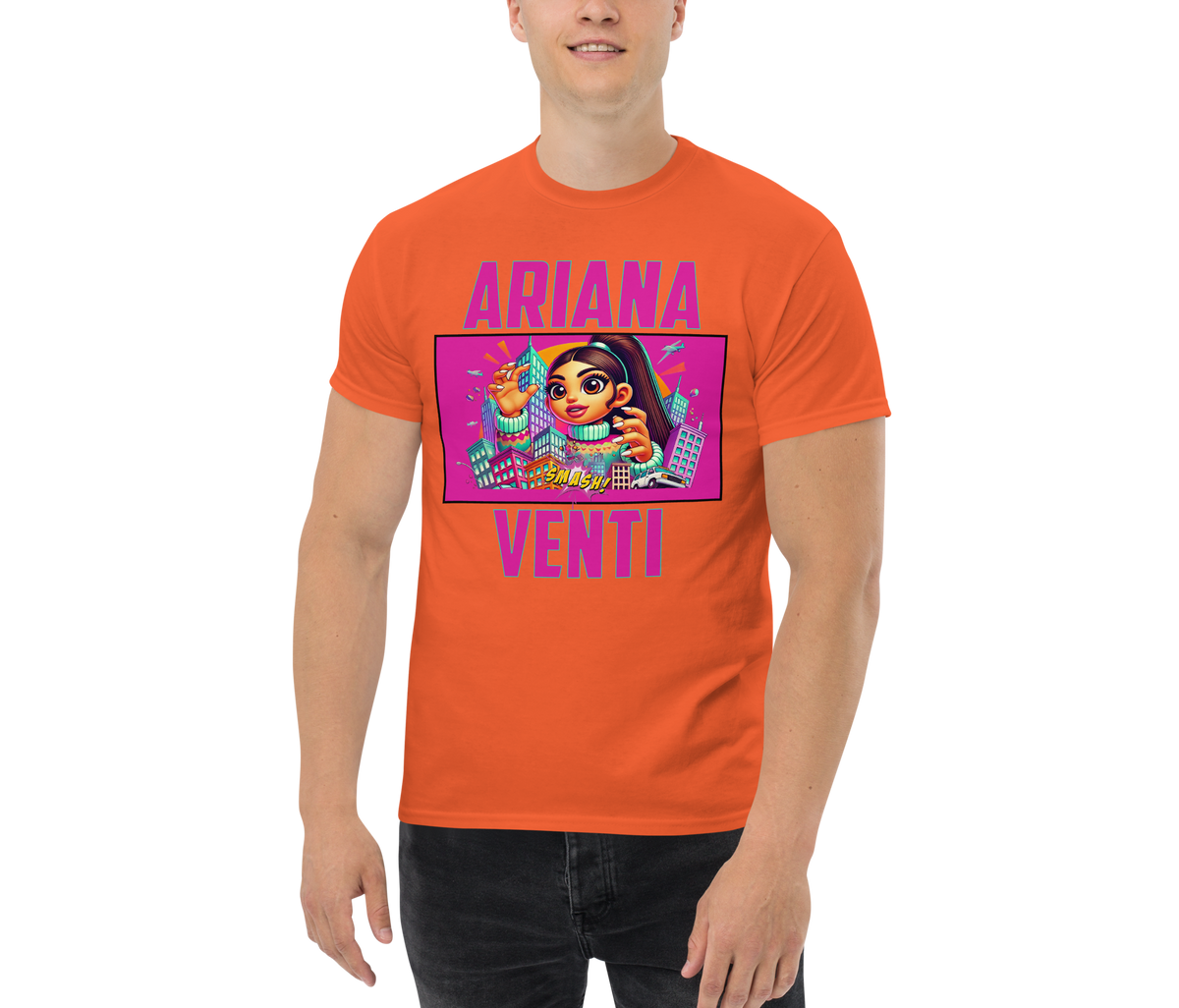Venti! · shirt — Orange — Men's front view