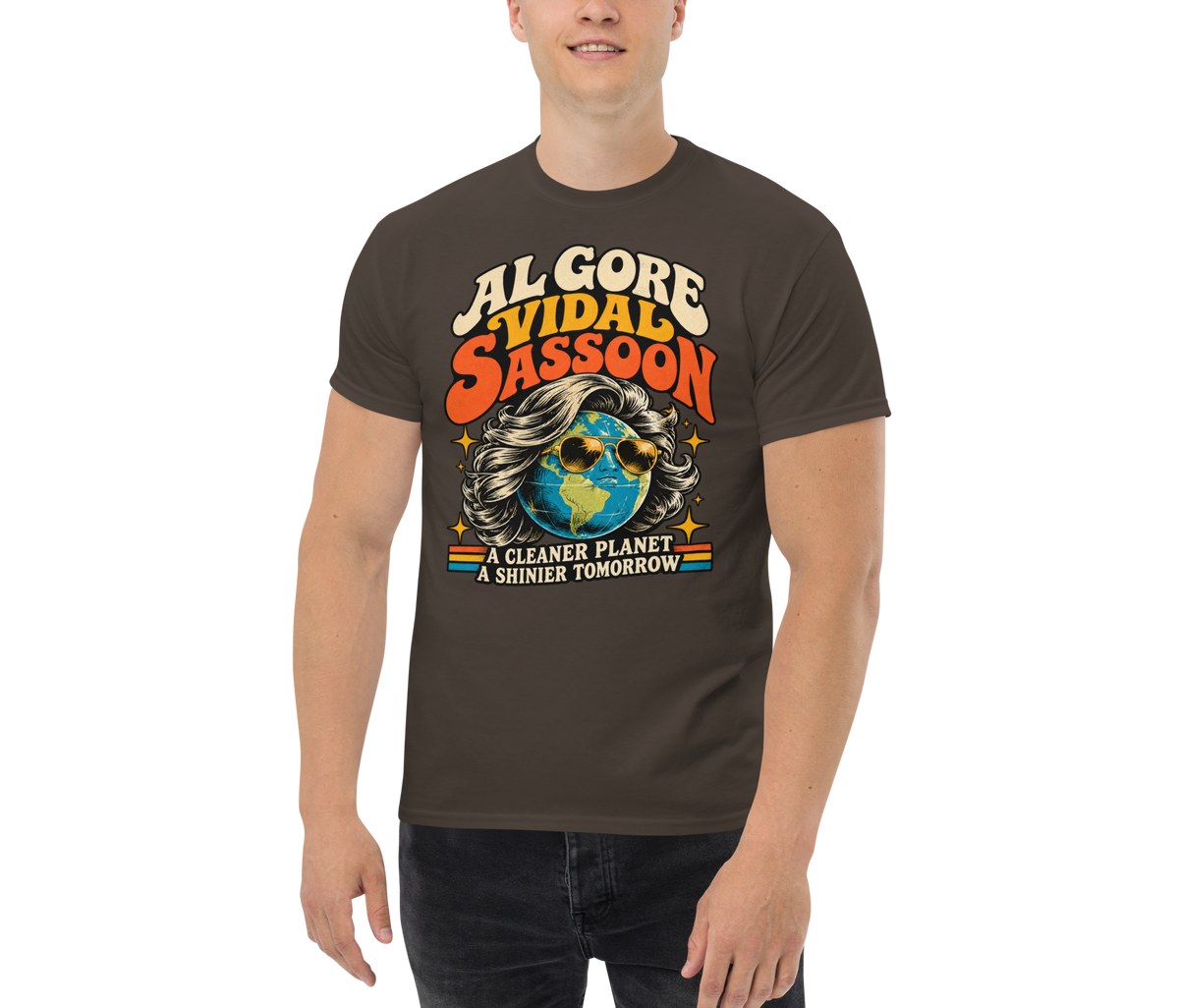 Al Gore Vidal Sassoon — Dark Chocolate — Men's front view