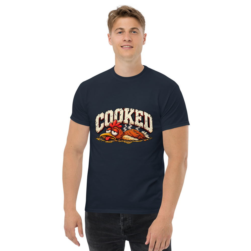 COOKED — Navy — Men's front view