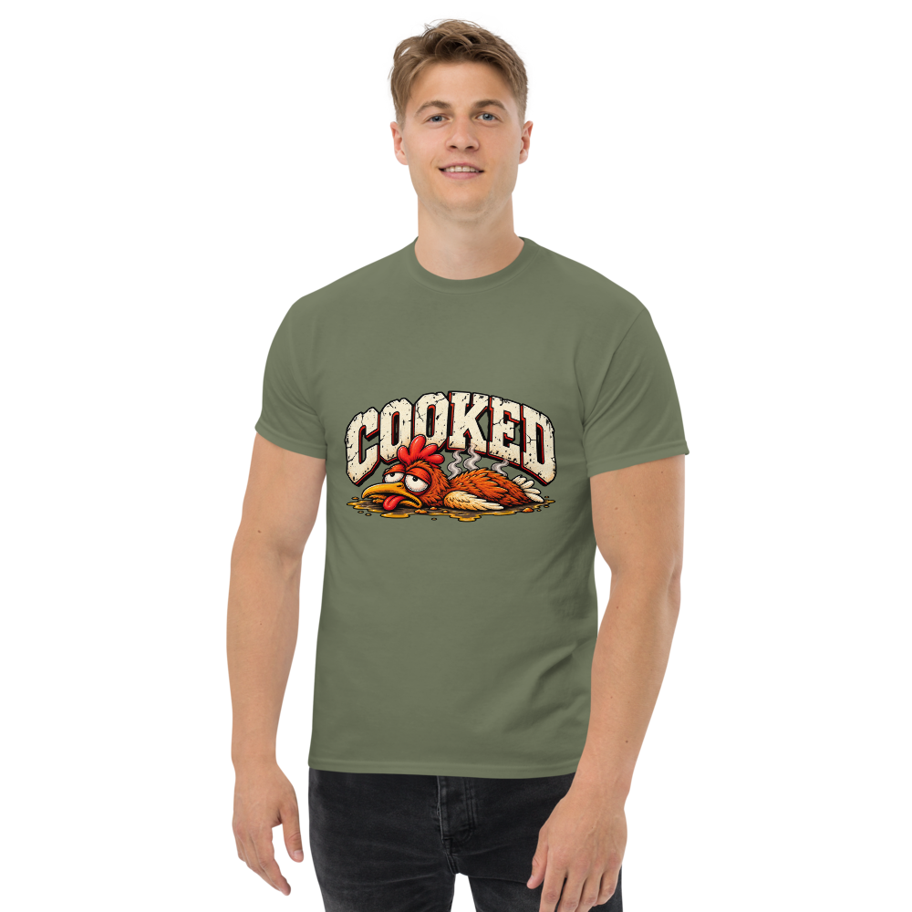 COOKED — Military Green — Men's front view